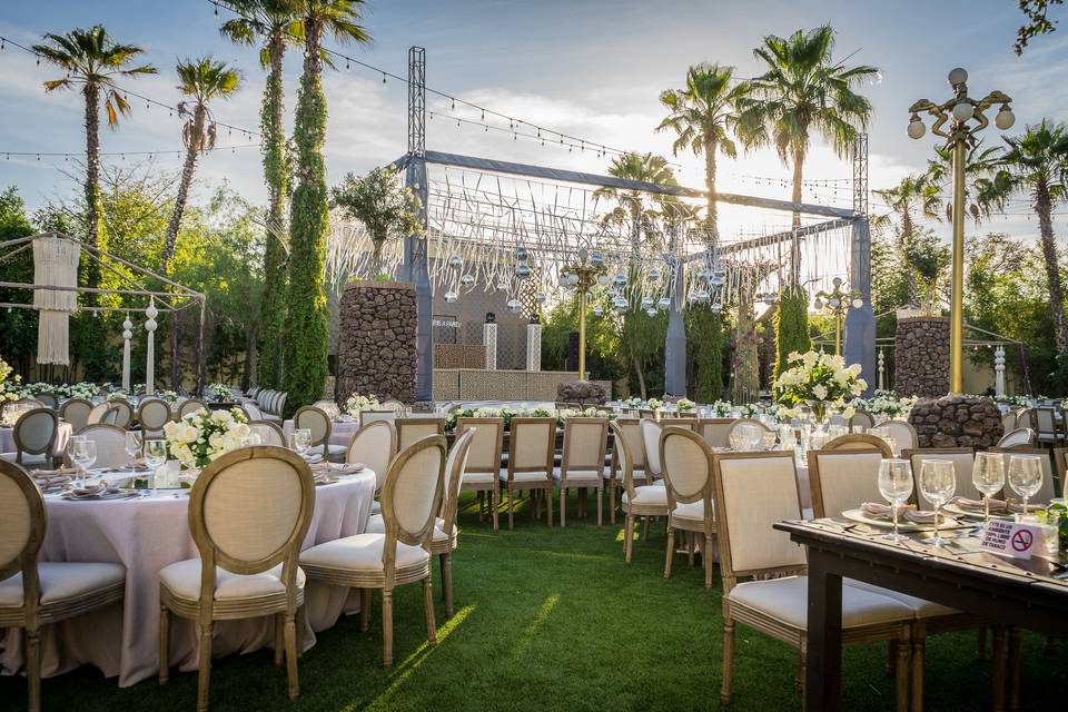 Villa Cantabria - Jardín Para Eventos en Hermosillo, Sonora - Vista 3 de 4 de las instalaciones y espacios del lugar