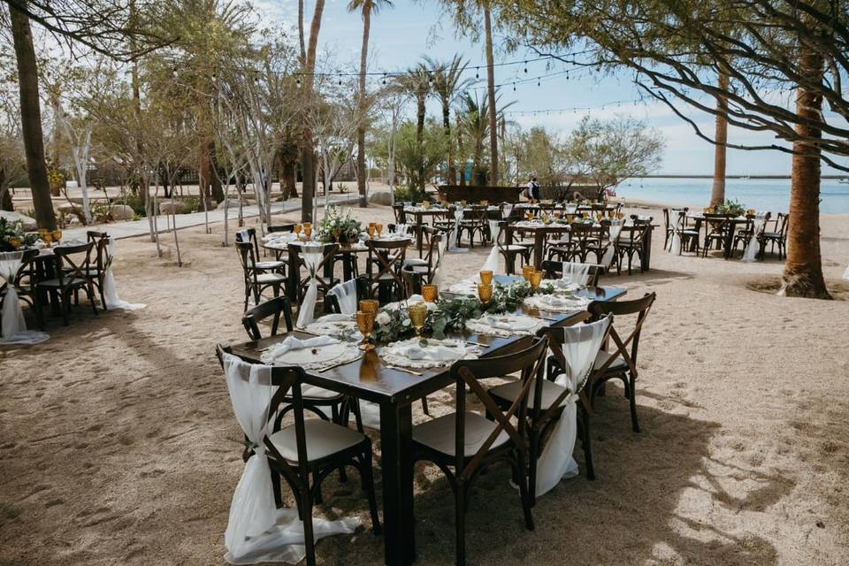 MAREA La Paz - Pléyades - Bodas En La Playa para eventos en La Paz, Baja California Sur. MAREA La Paz ofrece el mágico espacio Pléyades como área ínt...