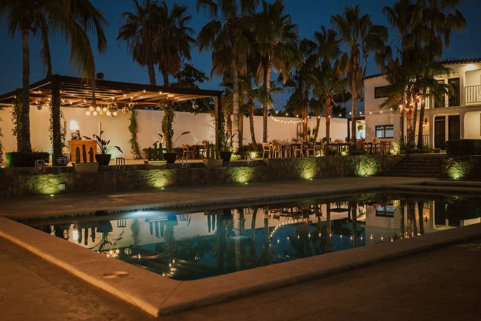 Quinta Santa Rosa - Quinta en La Paz, Baja California Sur - Vista 3 de 4 de las instalaciones y espacios del lugar