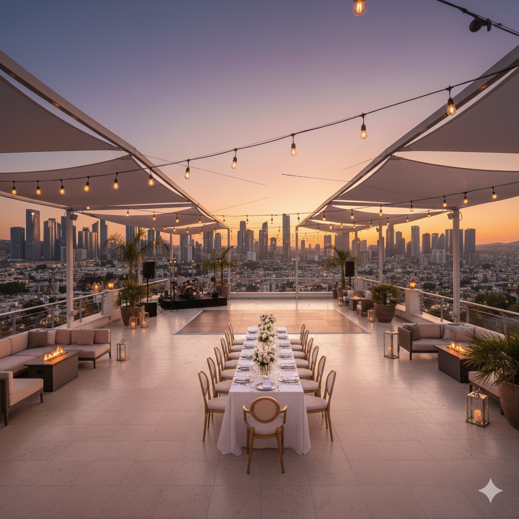 Terraza - 7 Lugares disponibles para eventos