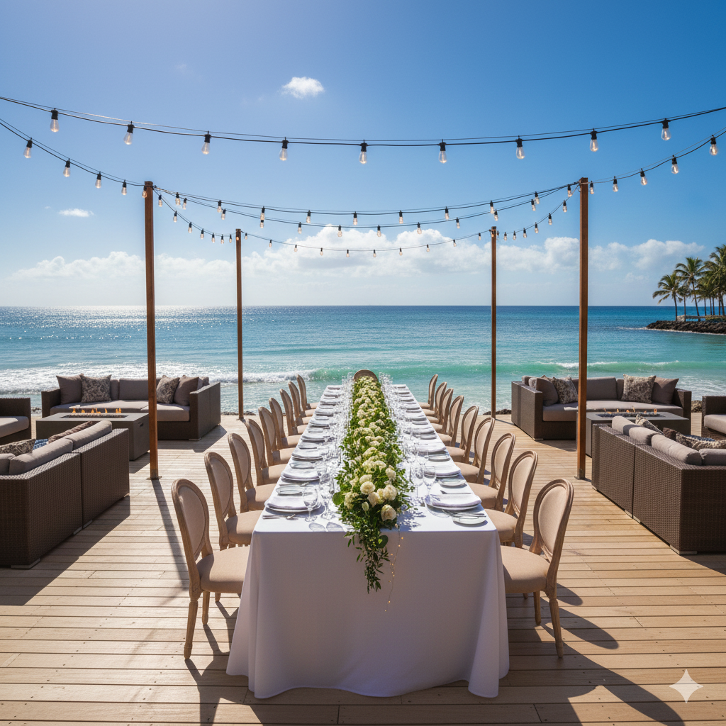 Frente al Mar - 5 Lugares disponibles para eventos