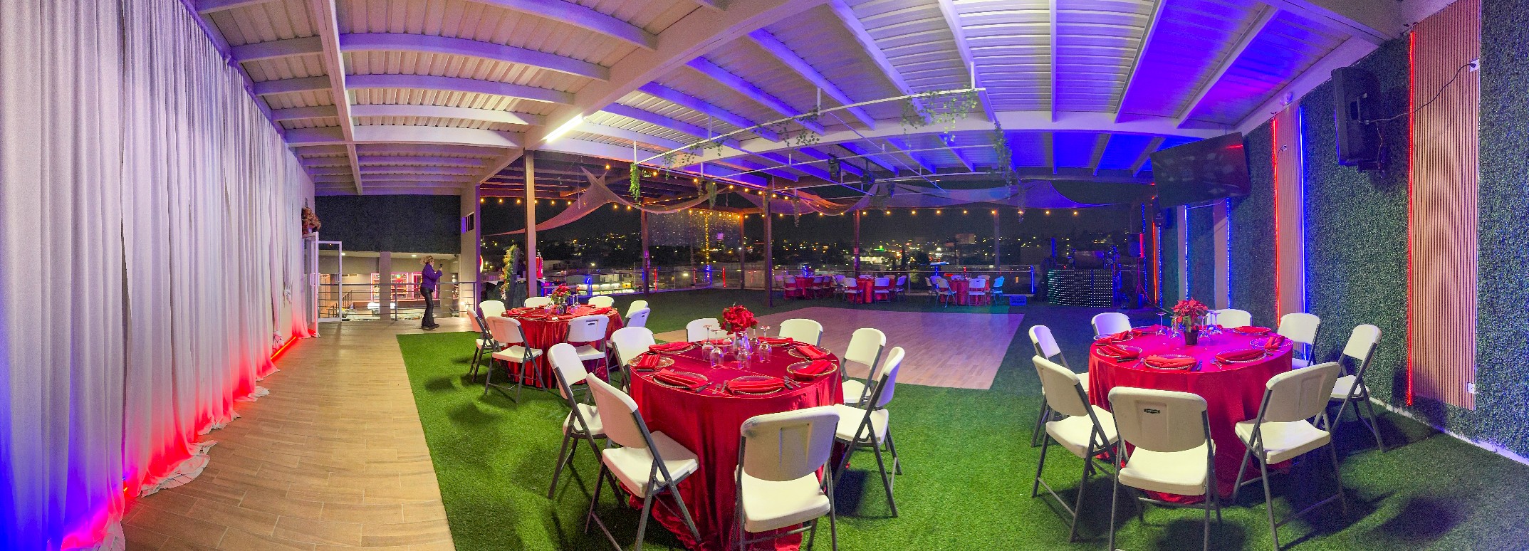 Eventos Nueva Era - Salón Y Terraza Con Jardín para eventos en Tijuana, Baja California. Sonido, meseros, carrito de snacks, mesa de postres, centro ...